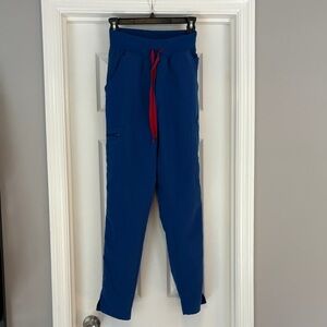 FIGS Yola High Waisted Scrub Skinny Pants- Winning/Royal Blue
